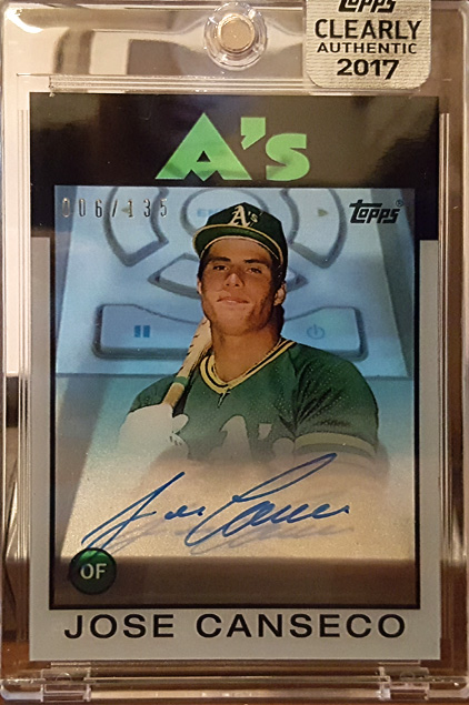 2017 Topps Clearly Authentic Autograph /135 